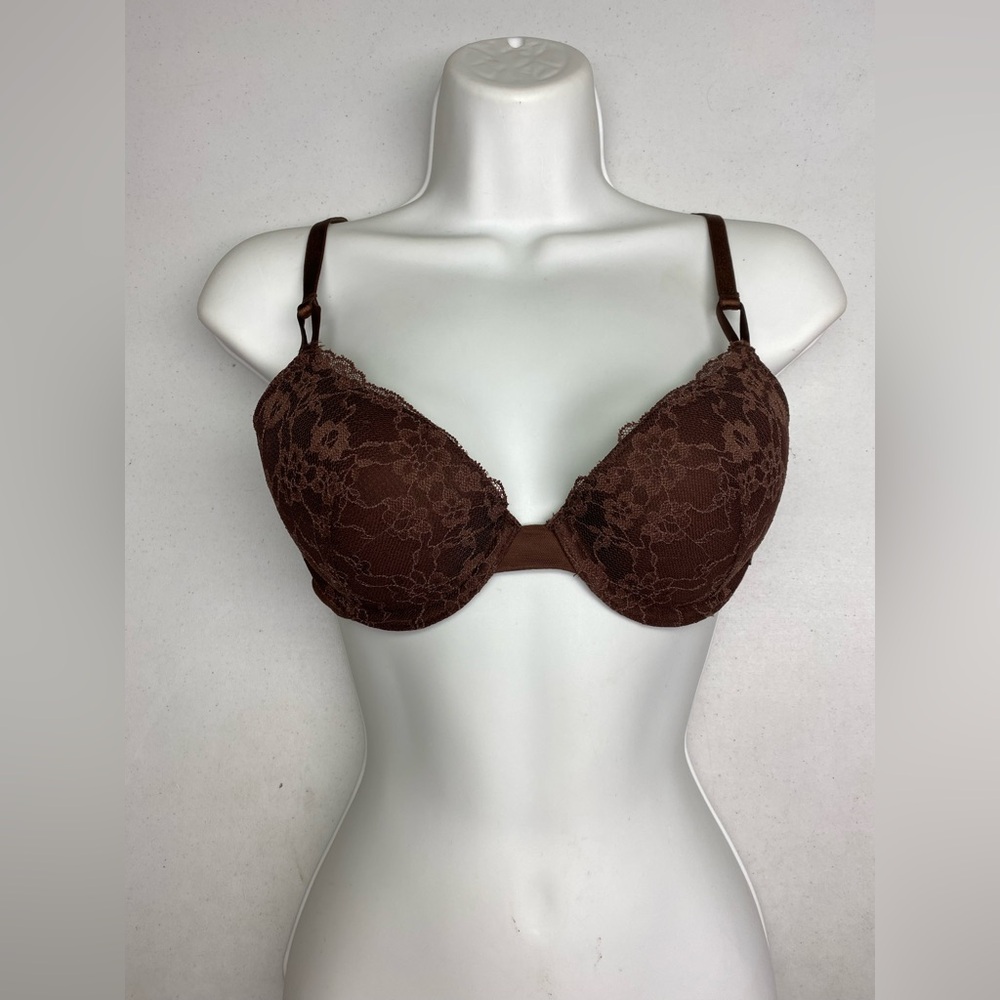 VS BRN Lightly Lined Underwire, 36B *P1004
